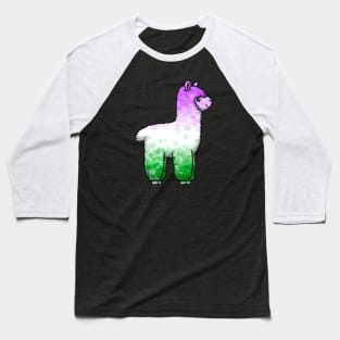 Genderqueer Alpaca Baseball T-Shirt